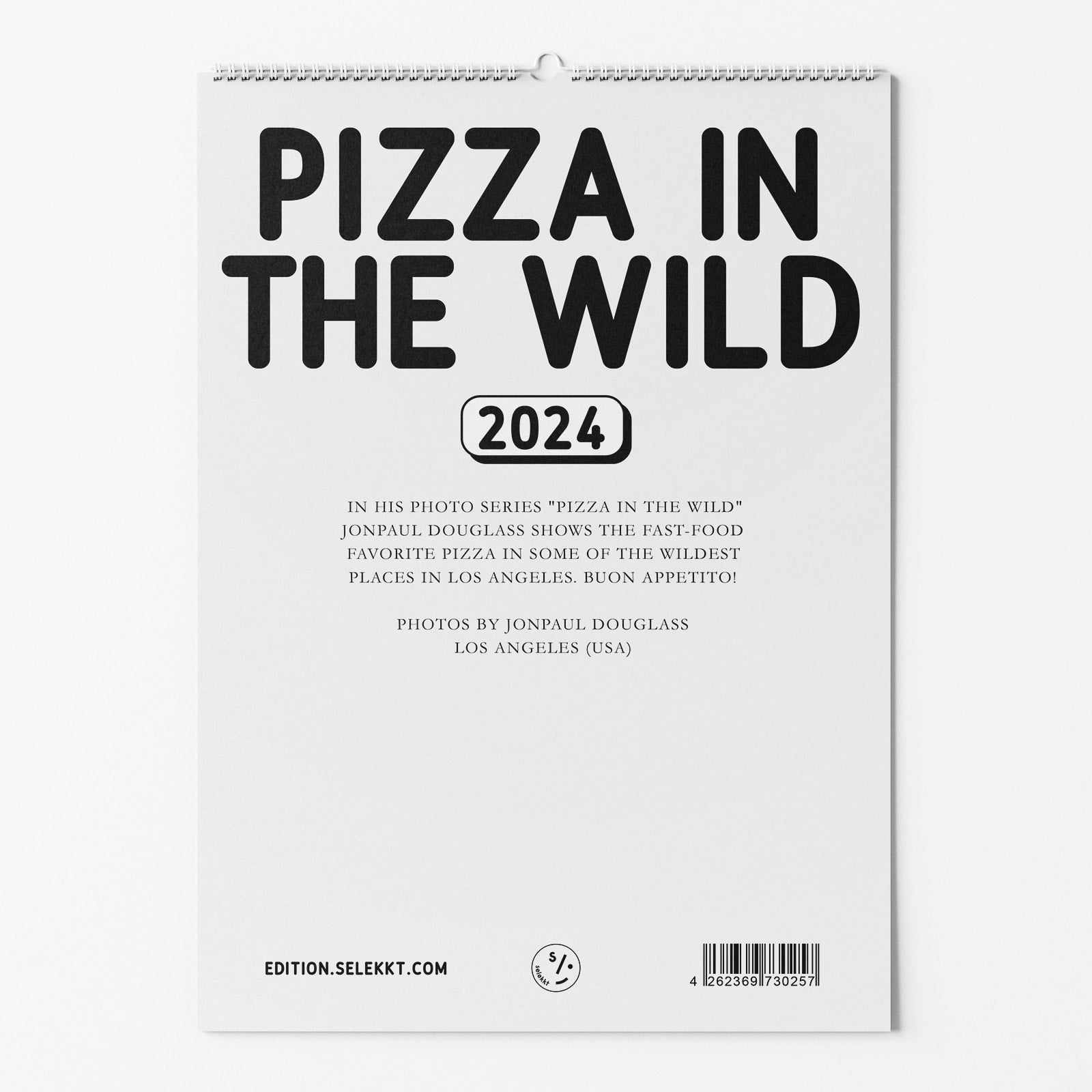 Selekkt "Pizza In The Wild" Fotokalender 2024