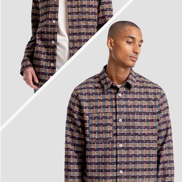 Rotholz Unisex Overshirt "Multicheck"