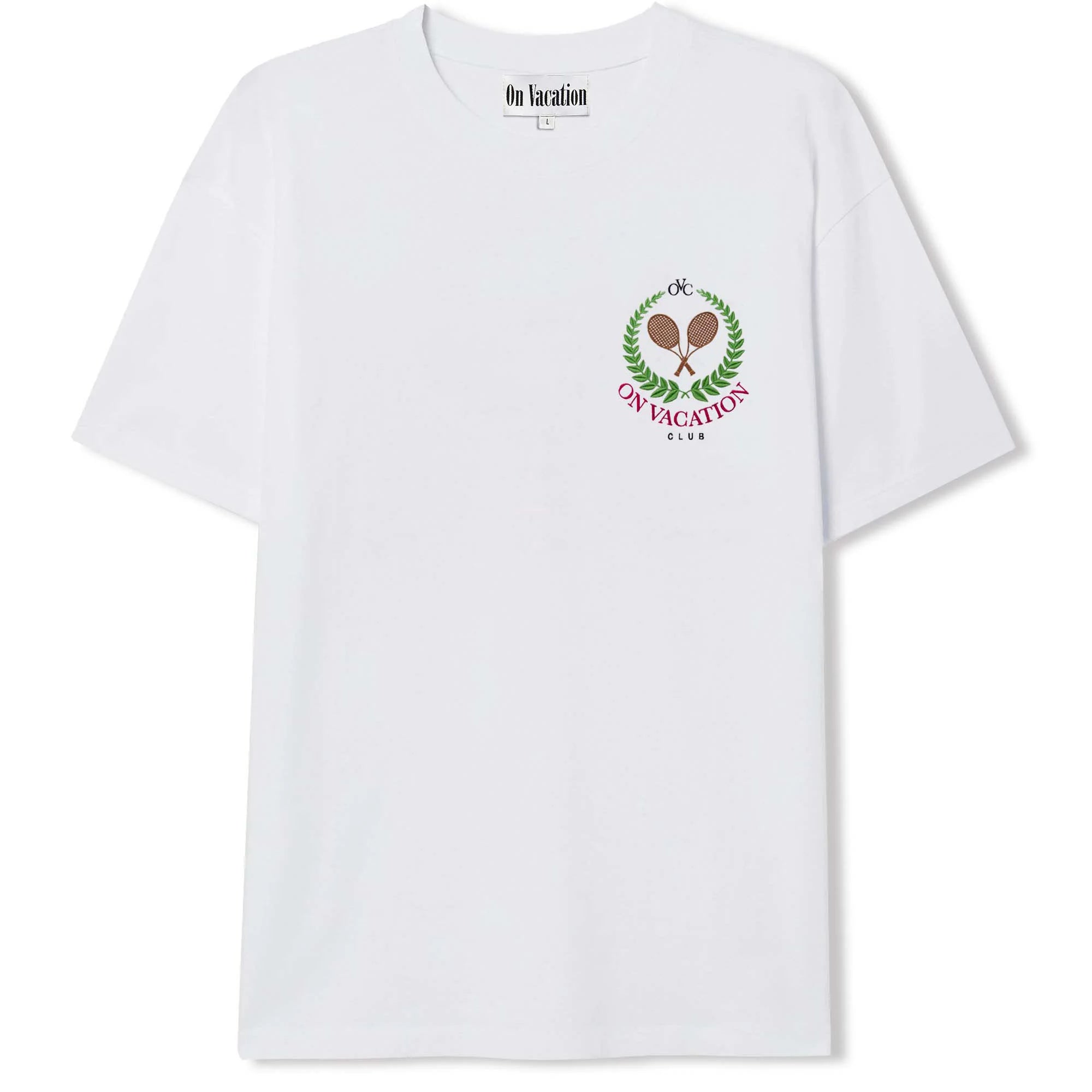 On Vacation Unisex T-Shirt "Tennis Emblem"