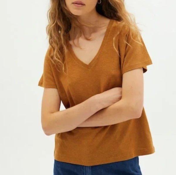 Thinking Mu Damen T-Shirt "Clavel"