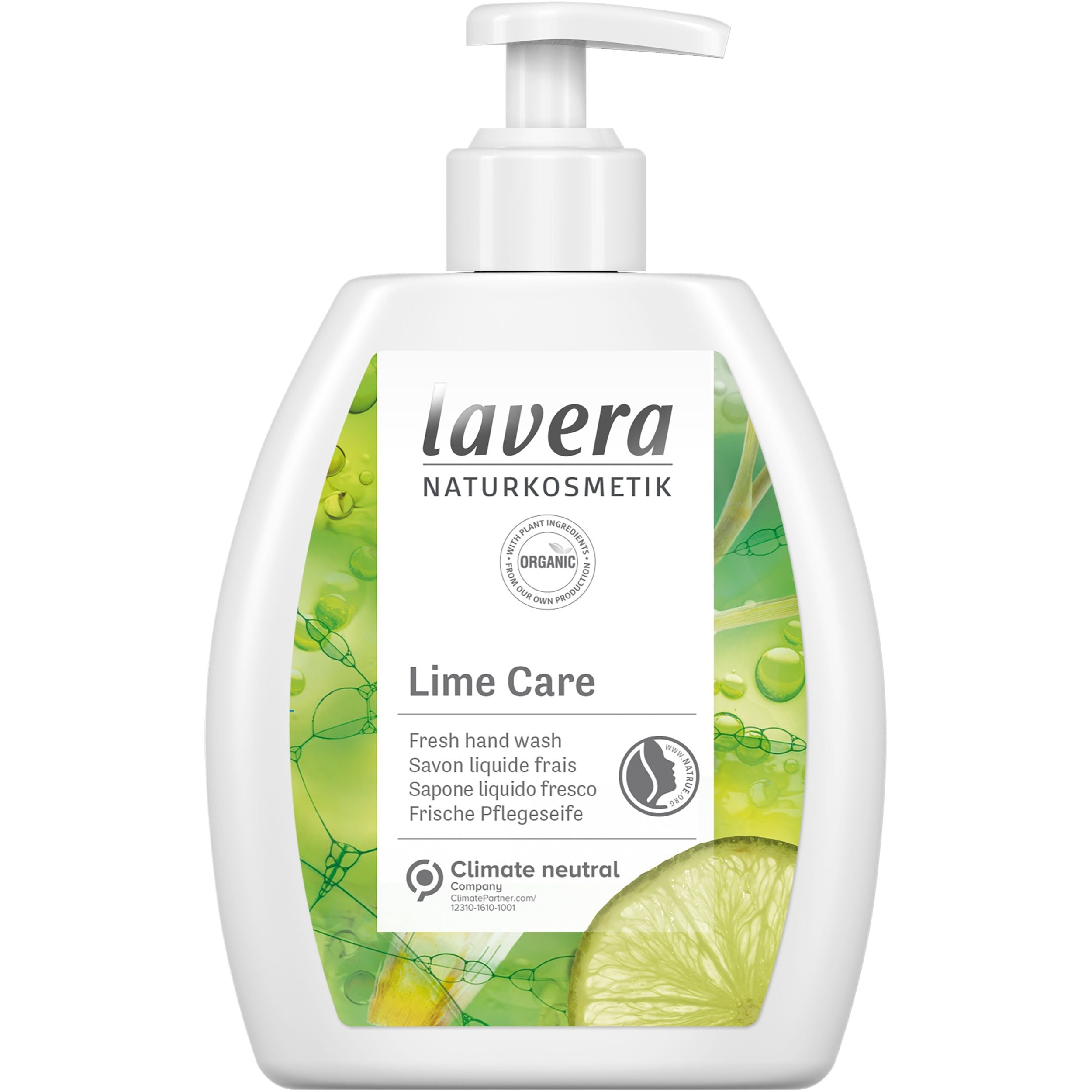 lavera Frische Pflegeseife "Lime Care" 250 ml