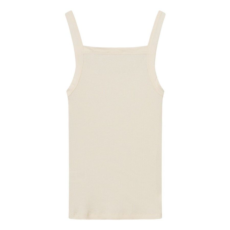 KnowledgeCotton Apparel Damen Rib Top "Strap"