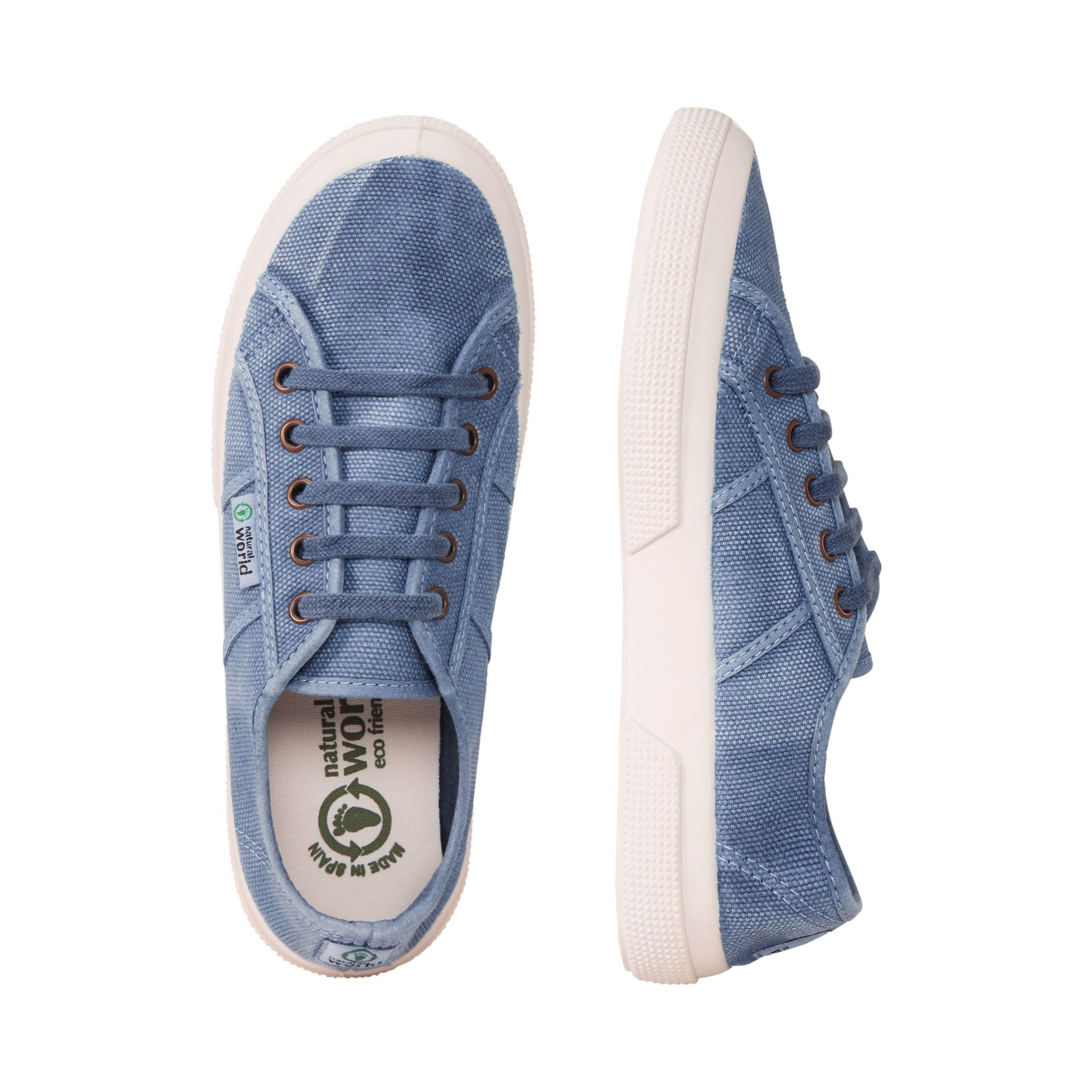 Natural World Washed Vegan Damen Sneaker "Basquet Enzimatico"