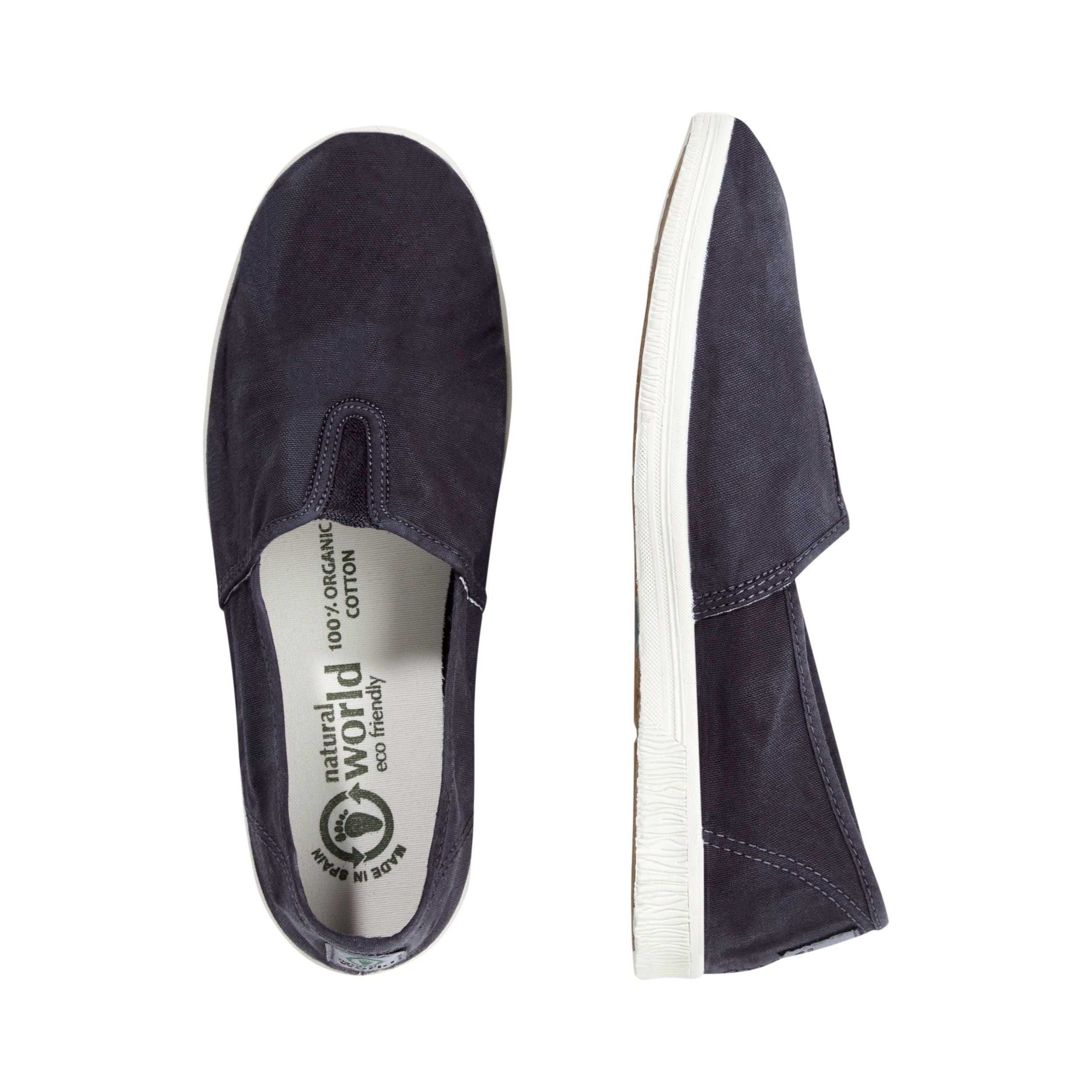 Natural World Washed Vegan Damen Slipper "Old Bonsai"