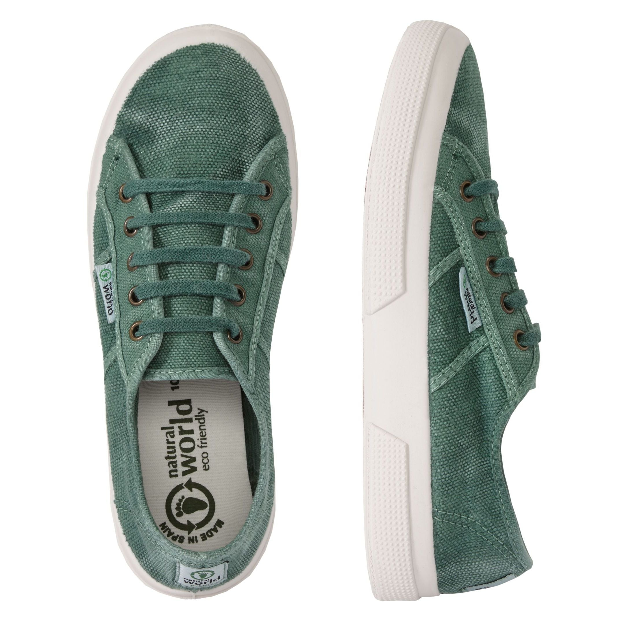 Natural World Washed Vegan Damen Sneaker "Old Blossom"