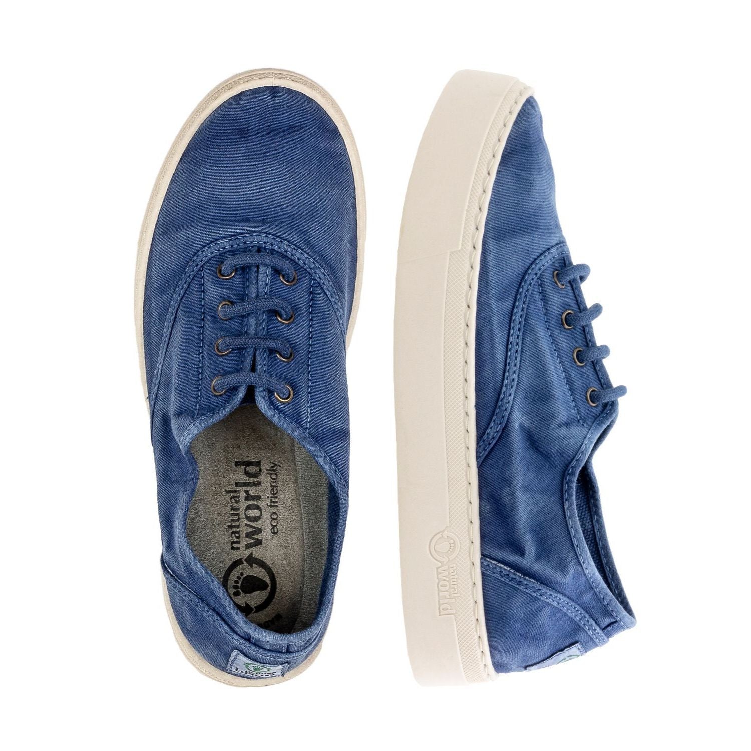 Natural World Washed Vegane Damen Sneaker "Old Sama"